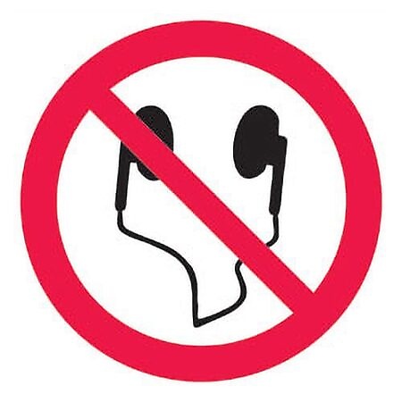 Plastic sign with UV protection, 74 x 105 mm, Symbol 127
