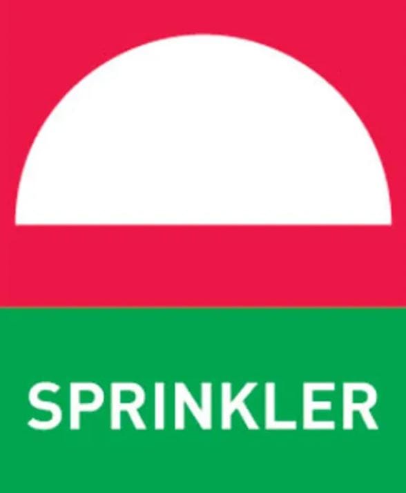 Rörmärkningstejp Brandpost Sprinkler