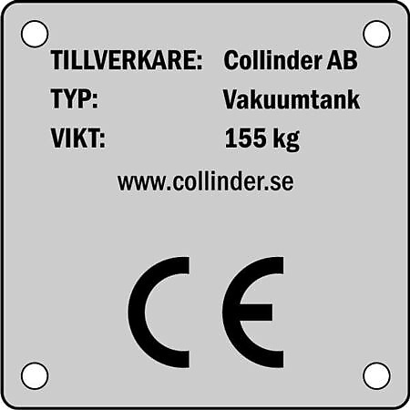 CE labelled laser engraved