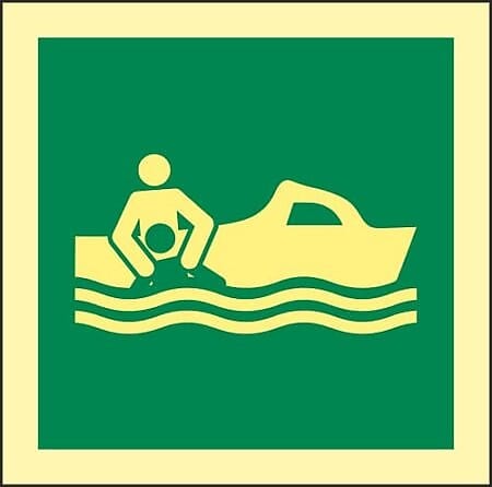 IMO Luminous SafeSign "Rescueboat"