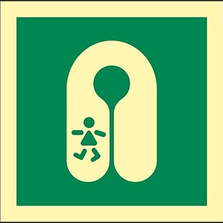 IMO Illuminated SafeSign "Child's Lifejacket"
