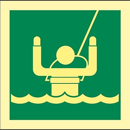 IMO Illuminated SafeSign "Rescue Ring"