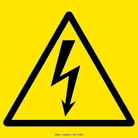 208 Hazardous electrical voltage (AFS)