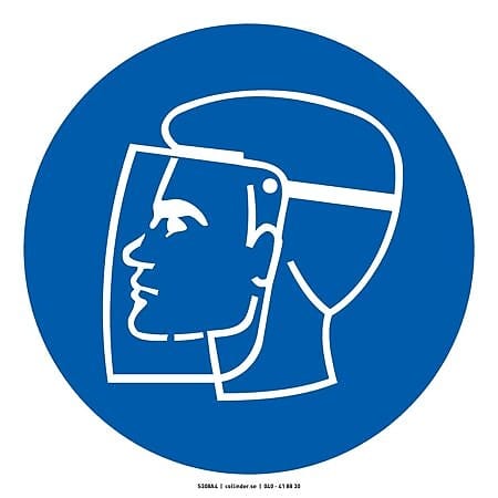 308 Face protection must be used (AFS)