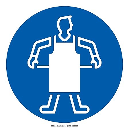 328 Use protective apron (AFS)