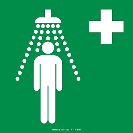 E012 Emergency shower (ISO)