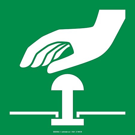 E020 Emergency stop (ISO)