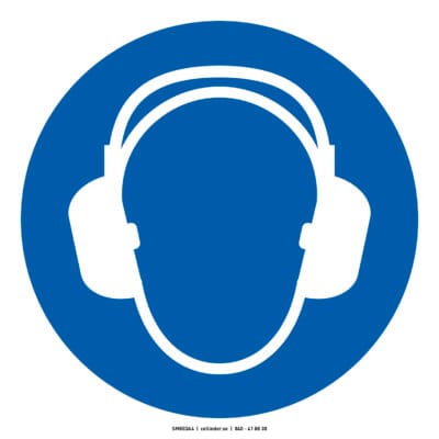 M003 Use hearing protection (ISO)