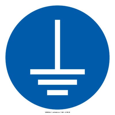 M005 Earthing the connection (ISO)