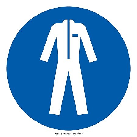 M010 Wear protective clothing (ISO)