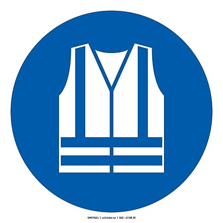 M015 Använd varselklädsel (ISO)