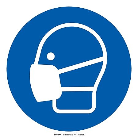 M016 Använd mask (ISO)