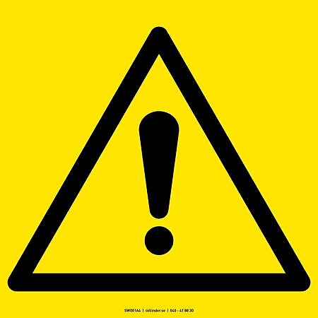W001 Warning! (ISO)
