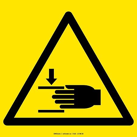 W024 Klämrisk, hand (ISO)