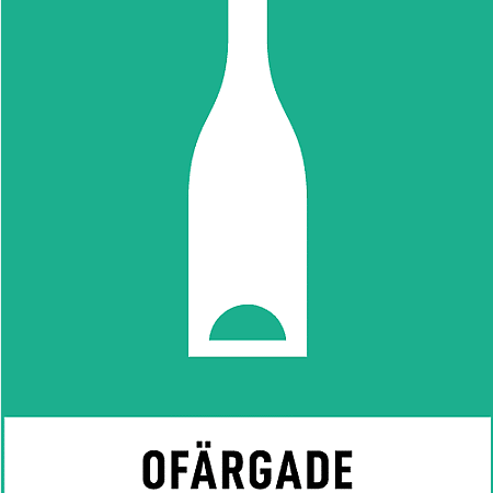 Uncoloured glass packaging