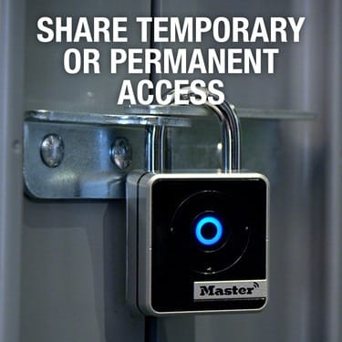 MasterLock® Smartphone Bluetooth Indoor Padlock - Image 4