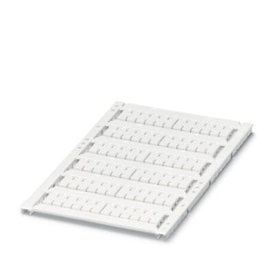 Skyltmaterial för universell märkning av standardplintar