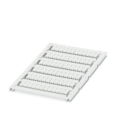 Skyltmaterial för märkning av smala plintar