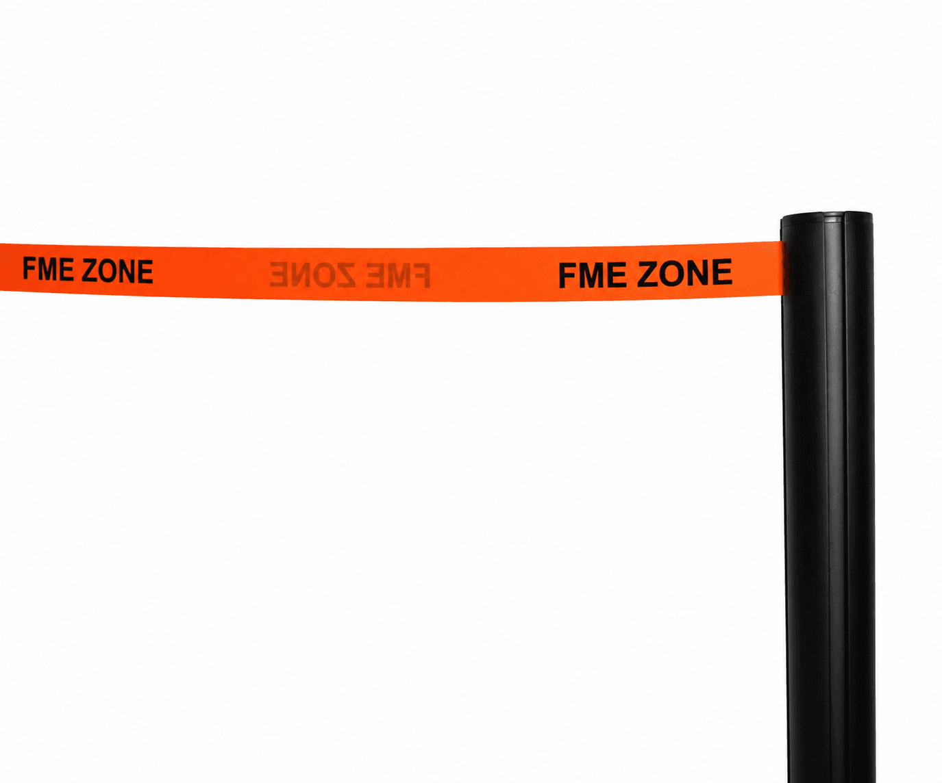 Avspärrningsband Beltrac® märkta med FME ZONE - Bild 5