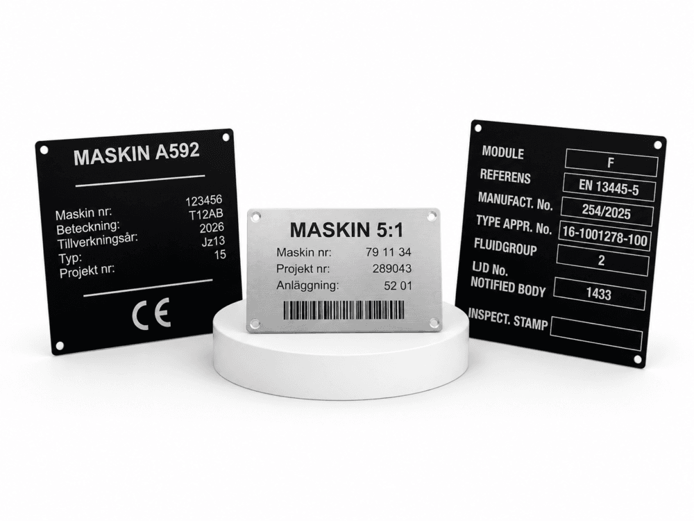 Machine Signs For Production Machine signs » Collinder® labelling system