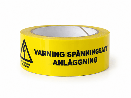 Warning tape: Live installation